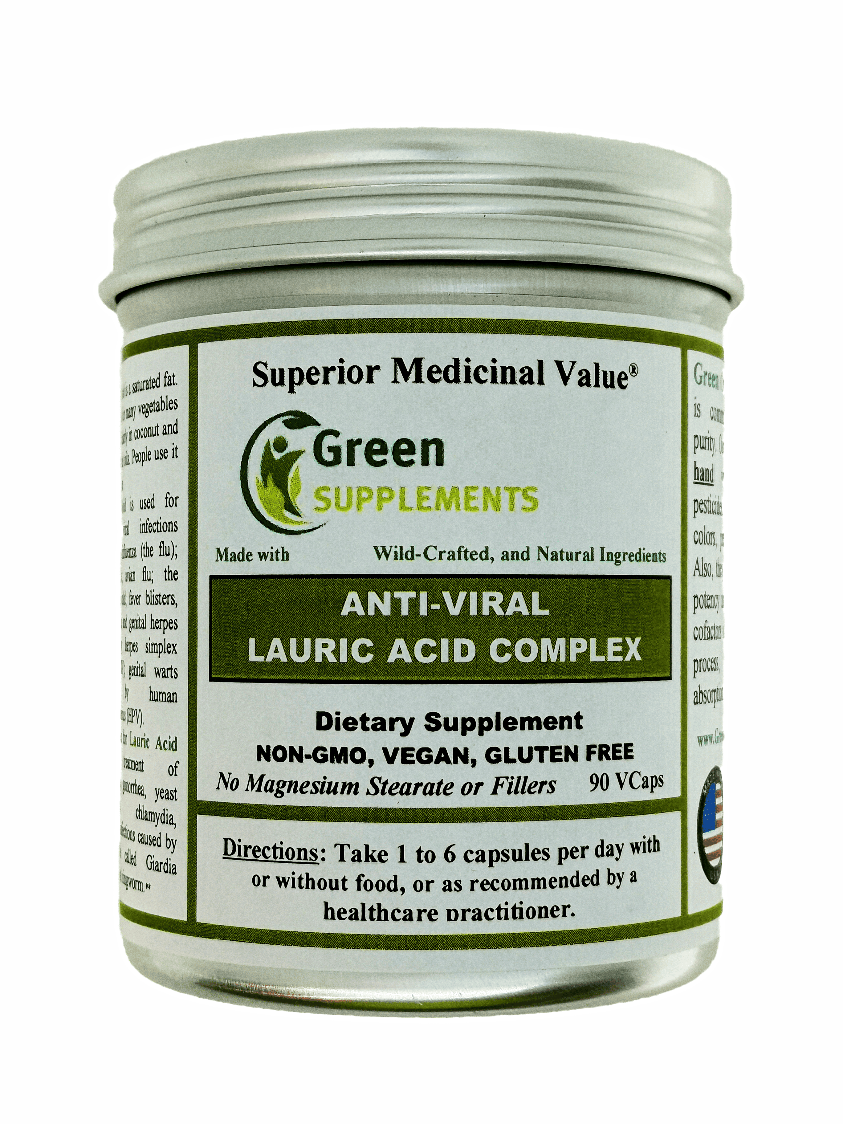 AntiViral, Shingles & Herpes, Lauric Acid